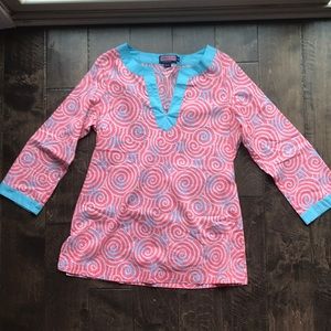 Women’s size medium vineyard vines tunic